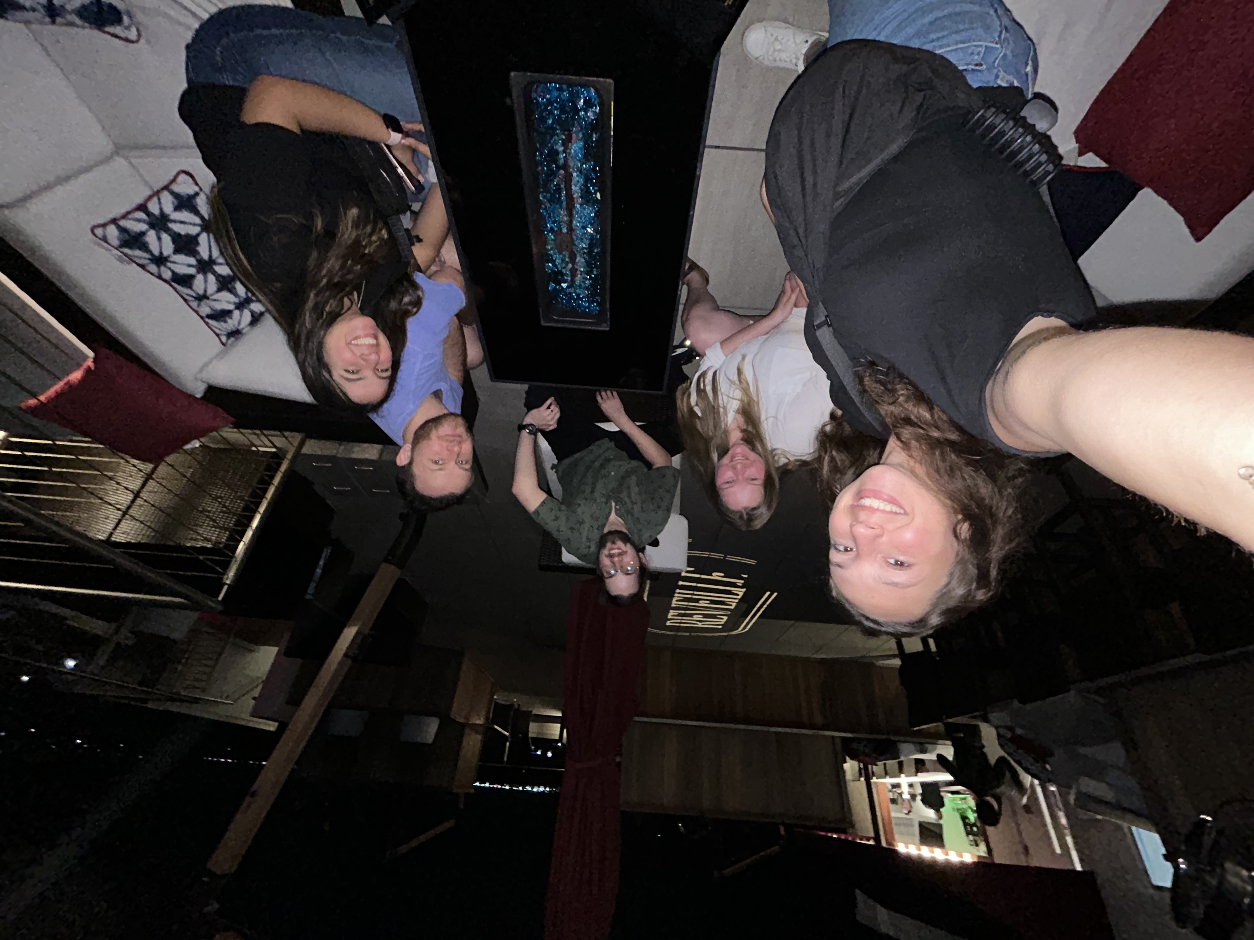 Night out on the rooftop