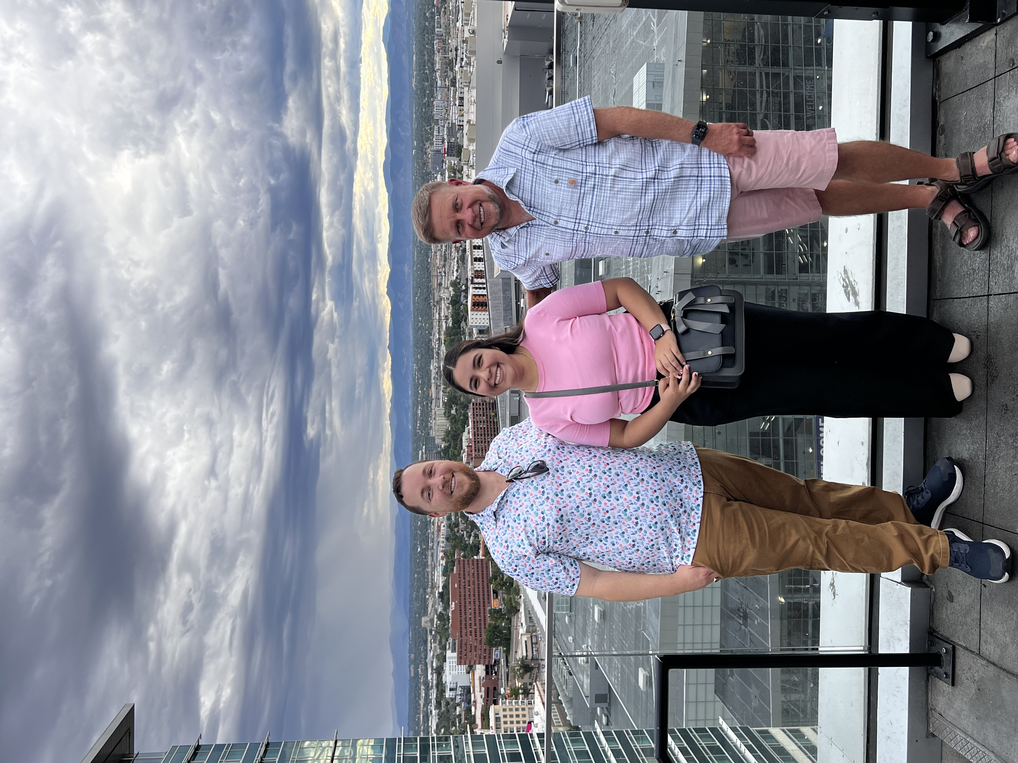 City skyline sightseeing